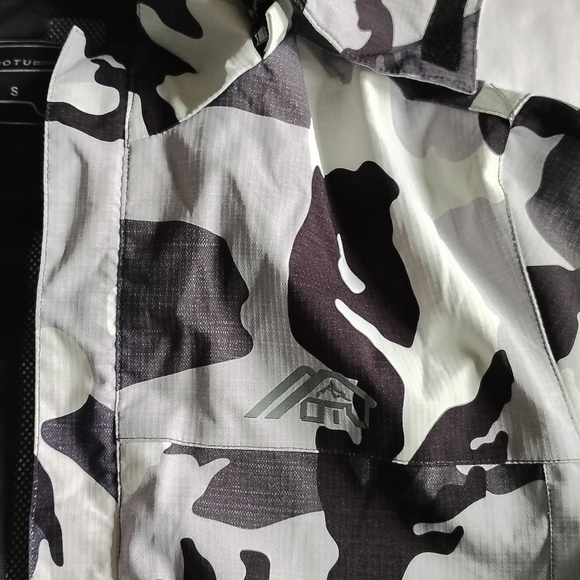 OTU Waterproof Jacket Men’s Small Breathable Camouflage Lined Hiking Full Zip - Picture 13 of 16